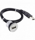 Puerto USB RRJVA_USB para conectores frontales, Serie RONTRON-R-JUWEL