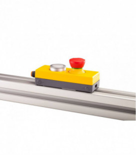 Caja equipada con seta de emergencia MBM128_NOOITI, Serie CAJAS