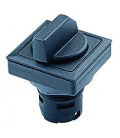 Interruptor selector de maneta OKJSTB, rasante, IP65, taladro 23,1x23,1, Serie OKTRON JUWEL