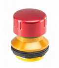 Seta de emergencia FRVKALOOI, formato rasante, IP67, taladro Ø 22, Serie SHORTRON
