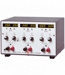 Fuente de alimentación programable DC 150W, Uout 0-20/0-20/0-10V/ 0-2,5/0-2,5/0-5A, DELTA ELEKTRONIKA