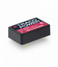 Convertidor DC DC para PCB 6W, Uin 9-75Vdc, Uout 3.3, 5, 12, 15,24, ±5, ±12, ±15Vdc, TRACO POWER