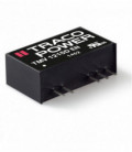 Convertidor DC DC para PCB 1W, Uin 4,5-26,6Vdc, Uout 5,12,15, ±5, ±12, ±15Vdc, TRACO POWER