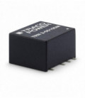 Convertidor DC DC para PCB 3W, Uin 4,5-75Vdc, Uout 3.3, 5, 12, 15,24, ±5, ±12, ±15Vdc, TRACO POWER