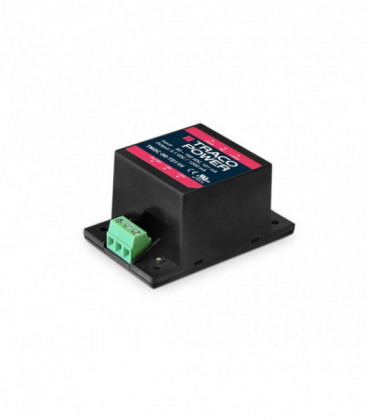 Convertidor DC DC en caja 6W, Uin 80-160Vdc, Uout 5.1, 12, 15, 24, 48Vdc, TRACO POWER