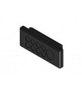 Pasamuros para cables no conectorizados, IP64, 9 cables, serie KEL-DP-E, color gris, ICOTEK