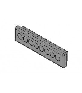 Pasamuros para cables no conectorizados, IP64, cables, serie KEL-DP-E, color gris, ICOTEK