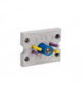 Pasamuros para cables no conectorizados, IP66, 13 cables, serie KEL-DPZ-B, color gris, ICOTEK