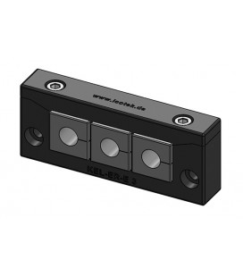 Pasamuros para cables conectorizados, IP66, 3 insertos, serie KEL-ER-E, ICOTEK