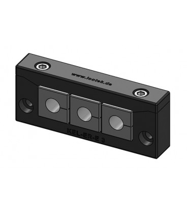 Pasamuros para cables conectorizados, IP66, 3 insertos, serie KEL-ER-E, ICOTEK