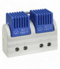 Termostato bimetálico doble calefacción/frío, serie FTD 011, rango de ajuste NC/NA 15°C-50°C, UL, STEGO