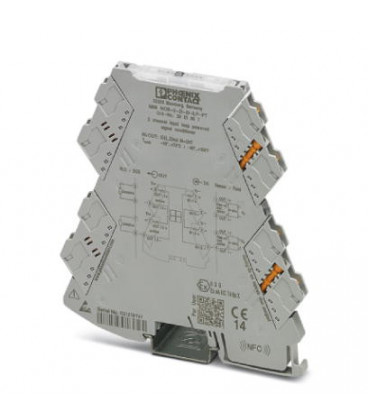 Convertidor analógico, Cin 0-20mA|4-20mA, Cout 0-20mA|4-20mA, serie MINI ANALOG PRO, Phoenix Contact