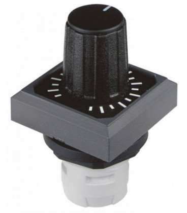 Mando para potenciómetro OKRM, formato Saliente, IP65, taladro Ø 16, Serie OKTRON