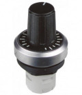 Mando para potenciómetro RKRM, formato Saliente, IP65, taladro Ø 16, Serie OKTRON-R