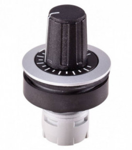 Mando para potenciómetro RRJR, formato rasante, IP65, taladro Ø 22, Serie RONTRON-R-JUWEL