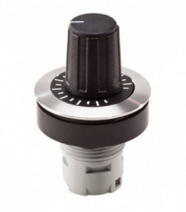 Mando para potenciómetro RRJVAR, rasante, IP65, taladro Ø 22, Serie RONTRON-R-JUWEL