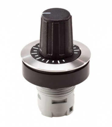 Mando para potenciómetro RRJVAR, rasante, IP65, taladro Ø 22, Serie RONTRON-R-JUWEL