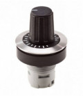 Mando para potenciómetro RRJVAR, rasante, IP65, taladro Ø 22, Serie RONTRON-R-JUWEL