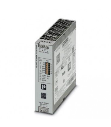 Fuente de Alimentación AC DC carril DIN 120W, Uin Vac monofásica, Uout 24Vdc, PHOENIX CONTACT