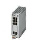 Switch gestionable 6 puertos RJ45, 10/100/1000 Mbit/s, 2 interfaces de F.O. SFP, vel.100/1000 Mbit/s, PHOENIX CONTACT