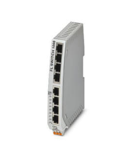 Switch NO gestionable 8 puertos RJ45, 10/100 Mbit/s, serie 1000, PHOENIX CONTACT