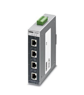 Switch NO gestionable 5 puertos RJ45, 10/100 Mbit/s, serie SFNT, PHOENIX CONTACT