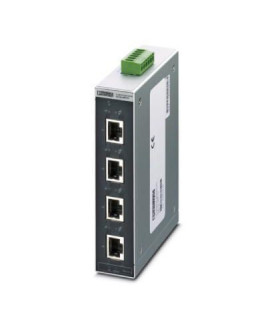 Switch NO gestionable 5 puertos RJ45, 10/100 Mbit/s, serie SFN, PHOENIX CONTACT