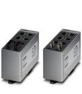 Switch NO gestionable 6 puertos RJ45, 10/100 Mbit/s - 2 interface F.O. tipo SC, serie SFN, PHOENIX CONTACT