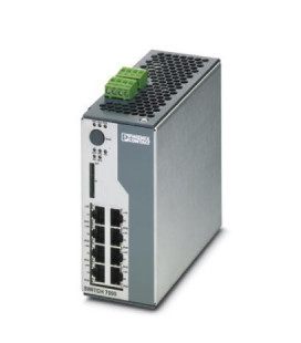 Switch gestionable 8 puertos RJ45,ETHERNET/IP,10/100 Mbit/s, serie 7000, PHOENIX CONTACT