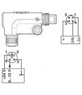 Convertidor analógico/AXIOLINE E-IO-Link para conexión de un sensor analógico, 0 V ... 10 V