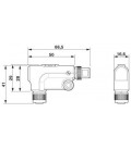 Convertidor analógico/AXIOLINE E-IO-Link para conexión de un sensor analógico, 0 V ... 10 V