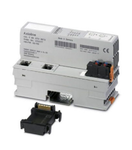 Cabecera para bus Ethernet 2 redes de PHOENIX CONTACT. Cabecera de bus de la serie AXIOLINE de PHOENIX CONTACT