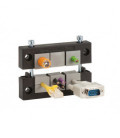 Pasamuros para cables conectorizados, IP54, 3 insertos, serie KEL, ICOTEK