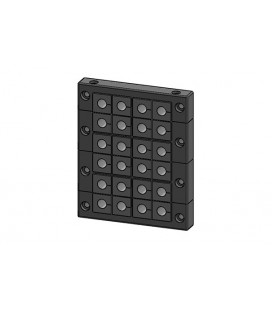 Pasamuros para cables conectorizados, IP54, 24 insertos, serie KEL-2MT, ICOTEK