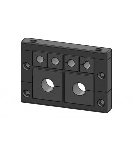 Pasamuros para cables conectorizados, IP54, 6 insertos, serie KEL-E, ICOTEK