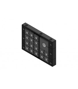 Pasamuros para cables conectorizados, IP54, 17 insertos, serie KEL-MT, ICOTEK