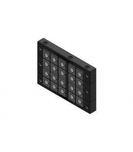 Pasamuros para cables conectorizados, IP54, 20 insertos, serie KEL-MT, ICOTEK