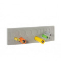 Pasamuros para cables no conectorizados, IP64, para 14 cables, color gris, serie KEL-DP, ICOTEK