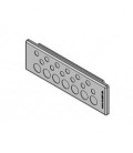 Pasamuros para cables no conectorizados, IP64, para 19 cables, color gris, serie KEL-DP, ICOTEK