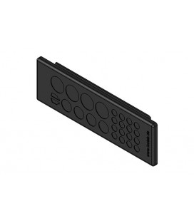 Pasamuros para cables no conectorizados, IP64, 26 cables, serie KEL-DP, color negro, ICOTEK