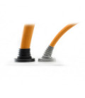 Cono pasacables, montaje en rosca taladro M25, IP68/IP66, cables 3-12mm, color black, serie KEL-DPF, ICOTEK