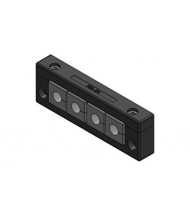 Pasamuros para cables conectorizados, IP54, 4 insertos, serie KEL-E, ICOTEK