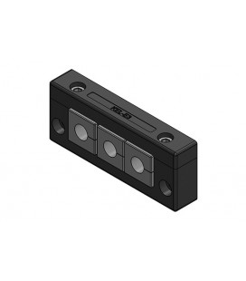 Pasamuros para cables conectorizados, IP54, 3 insertos, serie KEL-E, ICOTEK