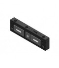 Pasamuros para cables planos, IP54, 3 insertos, serie KEL-FL, ICOTEK