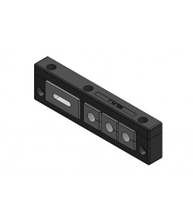 Pasamuros para cables planos, IP54, 4 insertos, serie KEL-FL, ICOTEK