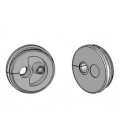 Pasamuros para cables conectorizados, IP54, membrana insertable en chapa espesor 2.8-4mm, serie KEL-QTE, ICOTEK