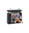Pasamuros para cables conectorizados, IP54, 1 inserto, serie KEL-U, ICOTEK