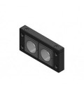 Pasamuros para cables conectorizados, IP54, 2 insertos, serie KEL-U, ICOTEK