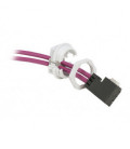 Prensaestopas partido para cables con conector, montaje en rosca M40, IP54, serie KVT, color negro, ICOTEK