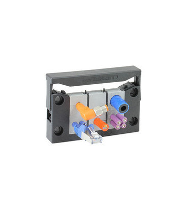 Pasamuros para cables conectorizados, IP54, 6 insertos, serie KEL-QUICK, ICOTEK